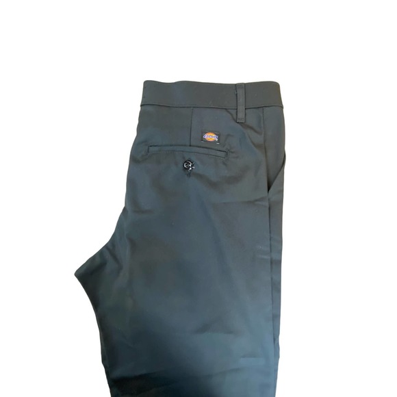 NWT Dickies Women's Pants FP322 Black Size 12 UU Unhemmed - Picture 5 of 6